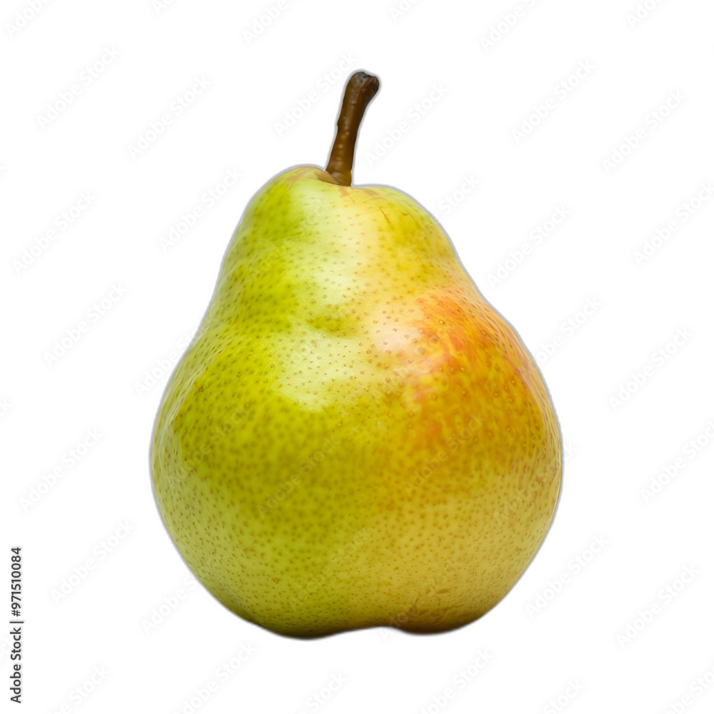 Shiny pear, whole and vibrant, transparent png. Shiny pear, whole and vibrant, transparent png.