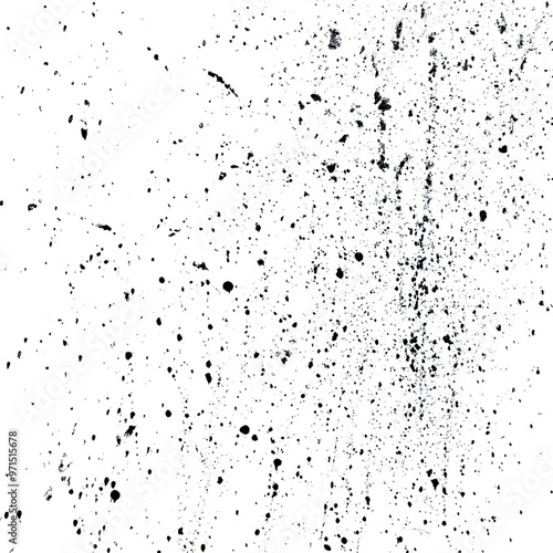 Black Paint Splatter Abstract Art, Modern Minimalist Splatter Design, Monochrome Ink Splatter Pattern, Grunge Artistic Print