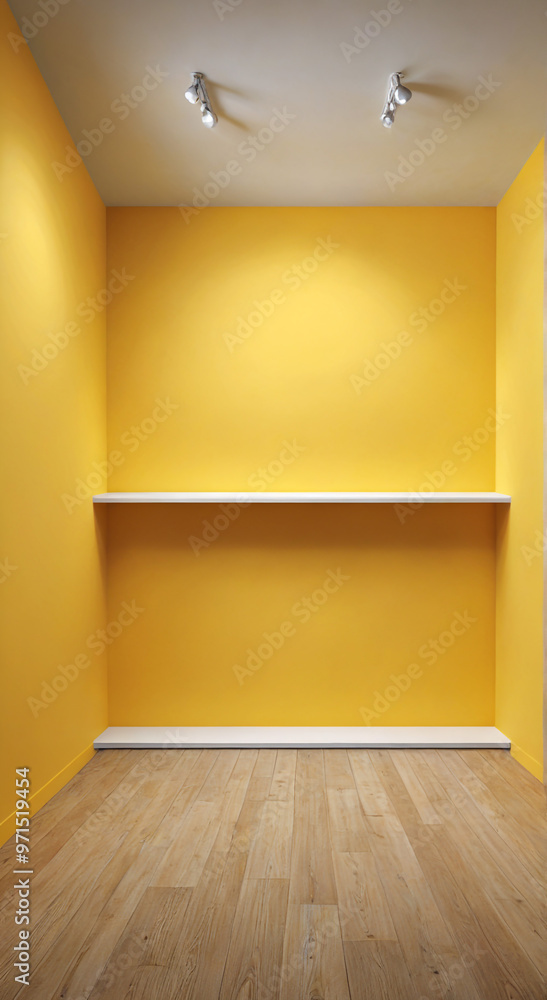 empty shelf on a wall empty shelf on a wall