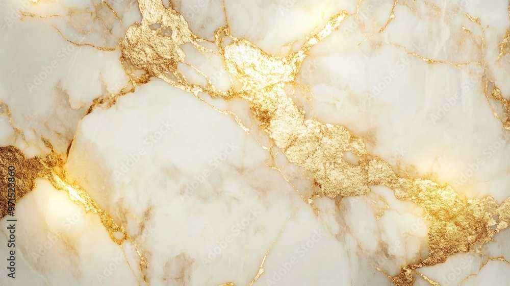 Cream and gold marble texture, classic and elegant marble generative ai Cream and gold marble texture, classic and elegant marble generative ai