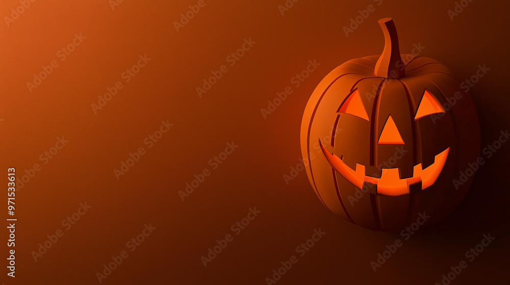 A Helloween background with pumpkin A Helloween background with pumpkin
