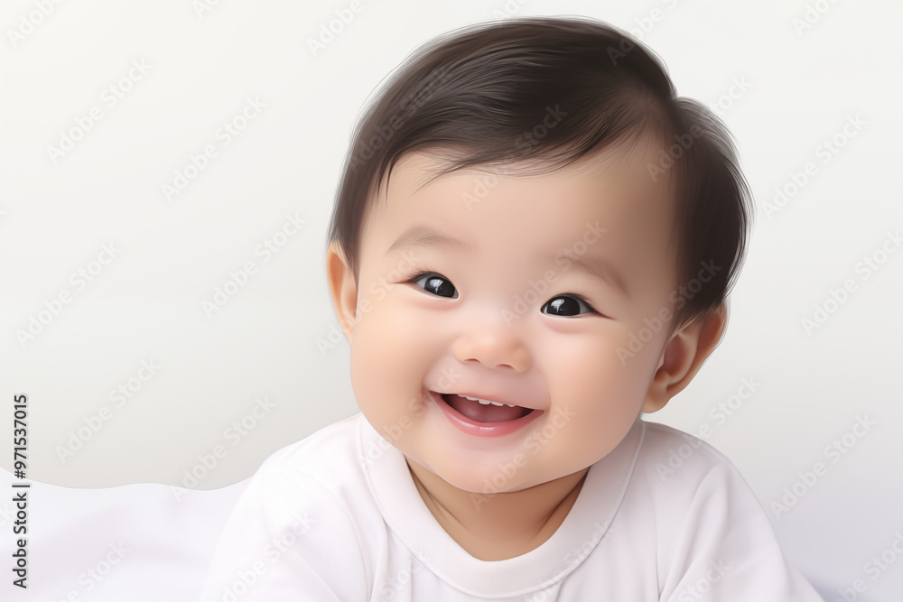 Asian baby on white background. Birth related themes. Childbirth. Asian country. Asian baby. Chinese baby. Japan baby. Image for graphic designer. Image for flyers. Asian baby on white background. Birth related themes. Childbirth. Asian country. Asian baby. Chinese baby. Japan baby. Image for graphic designer. Image for flyers.