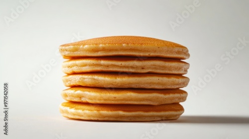 Wallpaper Mural A Stack of Five Golden Brown Pancakes Torontodigital.ca