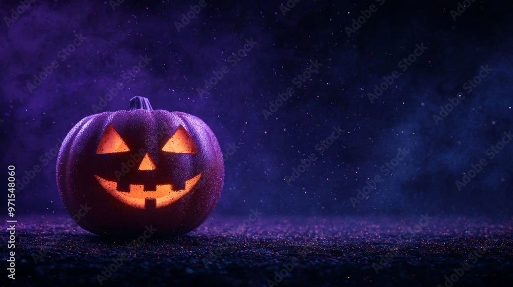 Creative Halloween party background with copy space. Creative Halloween party background with copy space.