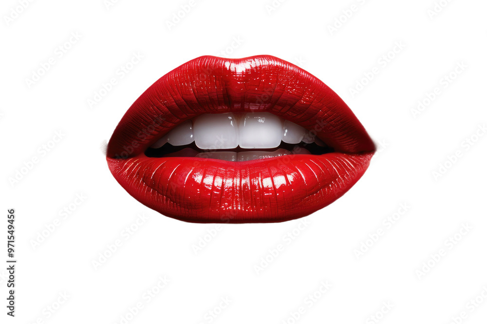 Lip, full bodied, centered, isolated on a pure white background, high-quality stock photograph, vibrant shades of lipstick, well-defined contours, showing texture, precise shadows and highlights Lip, full bodied, centered, isolated on a pure white background, high-quality stock photograph, vibrant shades of lipstick, well-defined contours, showing texture, precise shadows and highlights