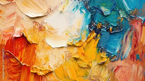 abstract watercolor background with paint