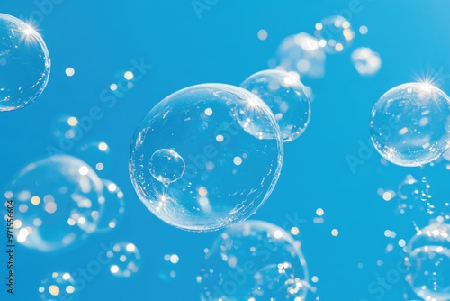Wallpaper Mural Bubbles in Air Torontodigital.ca
