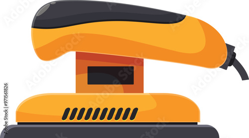 This electric sander is perfect for any woodworking project that requires a smooth finish