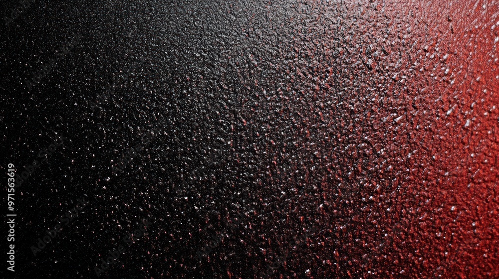 Obraz premium Black and Red Grainy Gradient Background Noise Texture