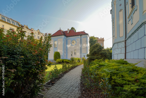 Photography Blue church of Bratislava, St Elizabeth church