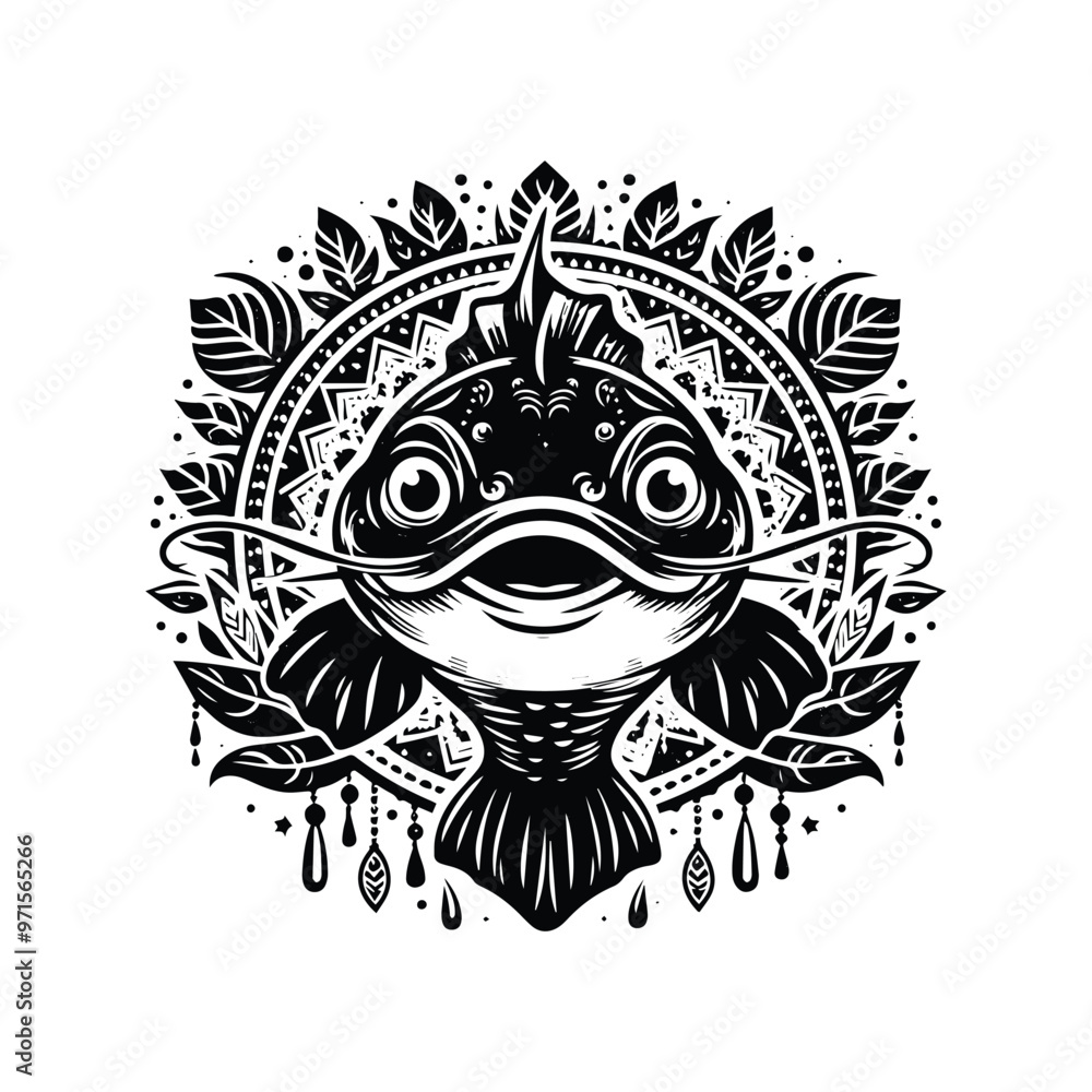 Fototapeta premium Catfish in bohemian