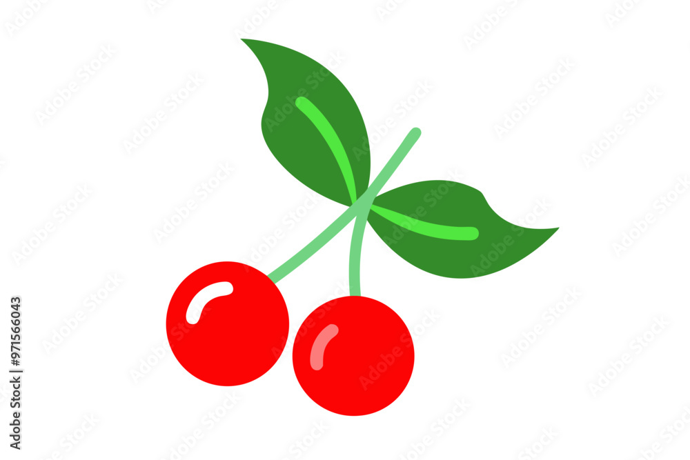 Christmas Cherry with Leaves Vector Line Art, SVG Design, Cut Files for Cricut & Silhouette Christmas Cherry with Leaves Vector Line Art, SVG Design, Cut Files for Cricut & Silhouette