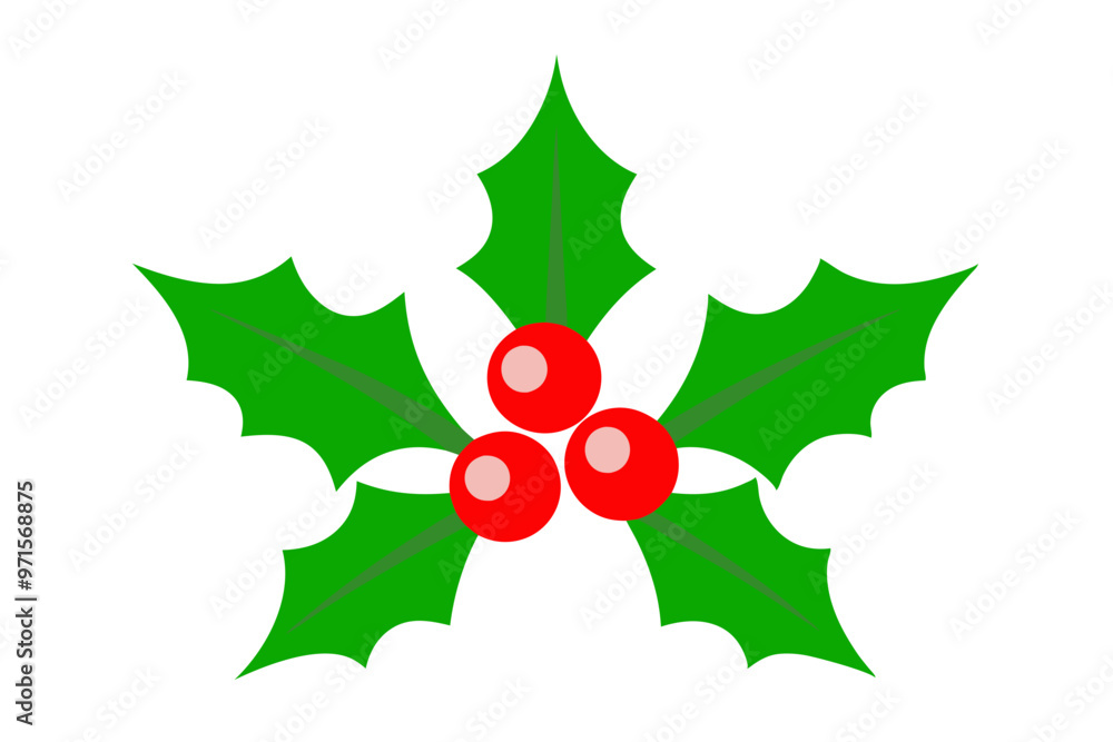 Christmas Holly Berry and Leaves Vector Line Art, Logo Icon, SVG, Cut Files for Cricut & Silhouette Christmas Holly Berry and Leaves Vector Line Art, Logo Icon, SVG, Cut Files for Cricut & Silhouette