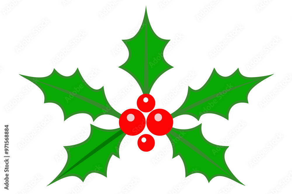 Christmas Holly Berry and Leaves Vector Line Art, Logo Icon, SVG, Cut Files for Cricut & Silhouette Christmas Holly Berry and Leaves Vector Line Art, Logo Icon, SVG, Cut Files for Cricut & Silhouette