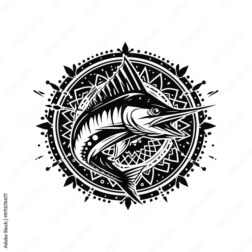 marlin fish in bohemian marlin fish in bohemian
