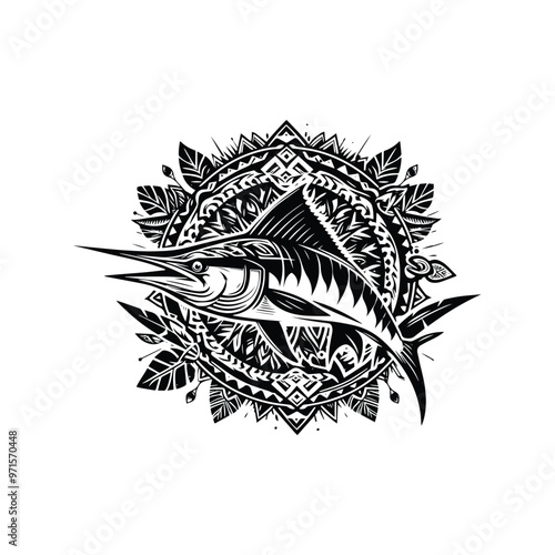 marlin fish in bohemian