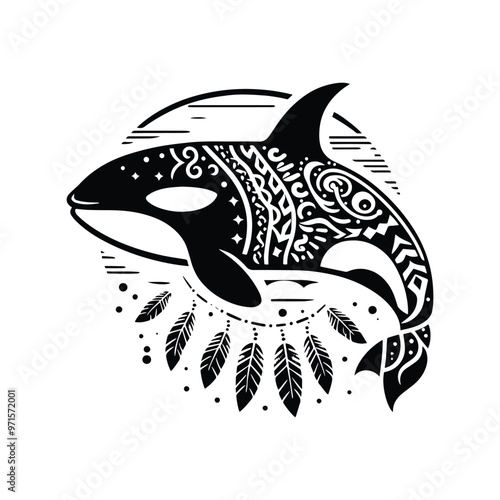 orca fish in bohemian