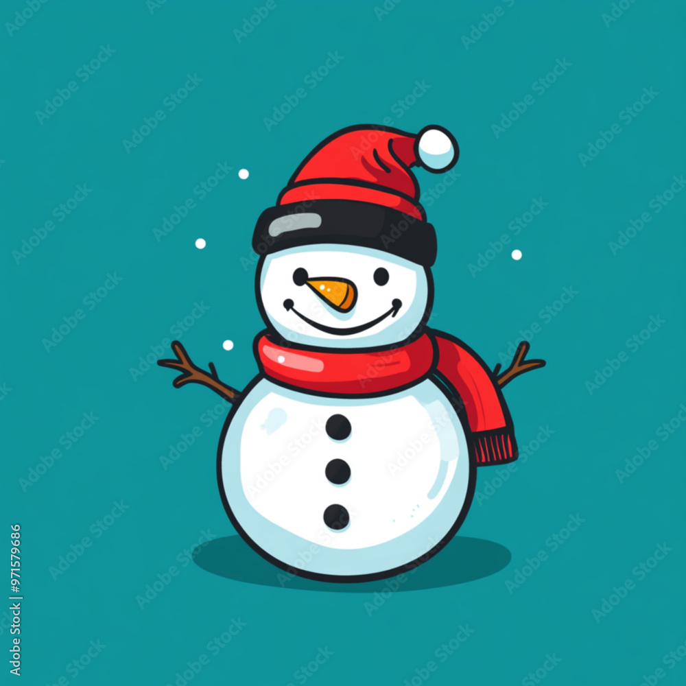 snowman with hat snowman with hat