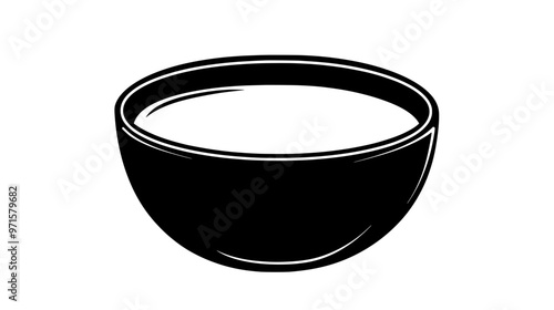 Thickened, cooked mixture of milk and eggs, used as a filling or dessert base, vector illustration art