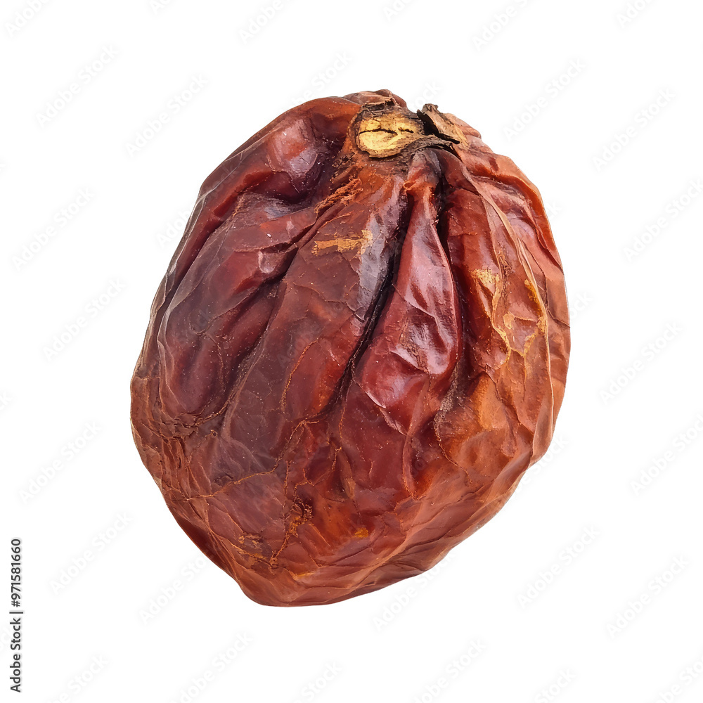 Dried red fruit on black background Dried red fruit on black background
