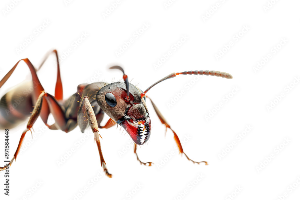 High Definition Image of Bullet Ant Paraponera Clavata Set Against Transparent Background Showing Clear Features and Detailed Body Suitable for Print Media and Digital Applications High Definition Image of Bullet Ant Paraponera Clavata Set Against Transparent Background Showing Clear Features and Detailed Body Suitable for Print Media and Digital Applications