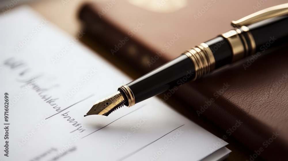 Elegant Fountain Pen Ready to Write Elegant Fountain Pen Ready to Write