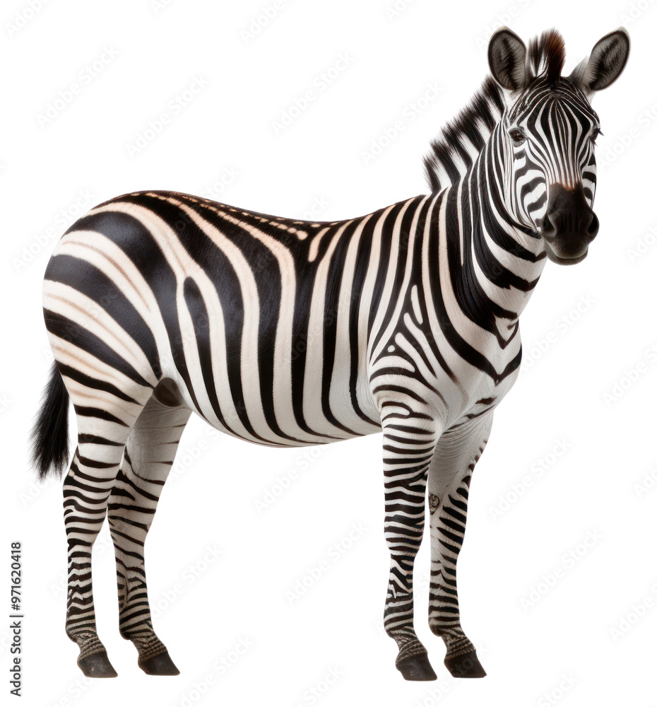 Fototapeta premium PNG Zebra wildlife animal mammal.