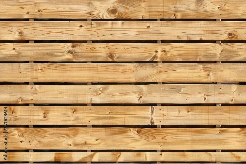 Wooden siding panel plank wall, showcasing the natural grain and texture of the wood. The planks are arranged horizontally with visible knots and variations in color. Wooden siding panel plank wall, showcasing the natural grain and texture of the wood. The planks are arranged horizontally with visible knots and variations in color.