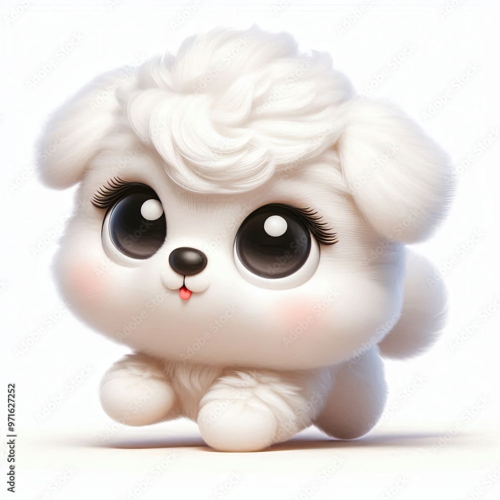 Glossy Fluffy Puppy Joy Glossy Fluffy Puppy Joy
