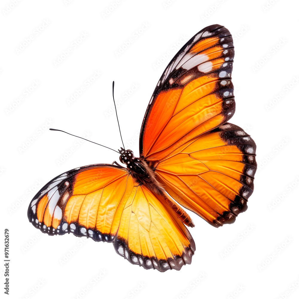Obraz premium Butterfly. Isolated on transparent background.