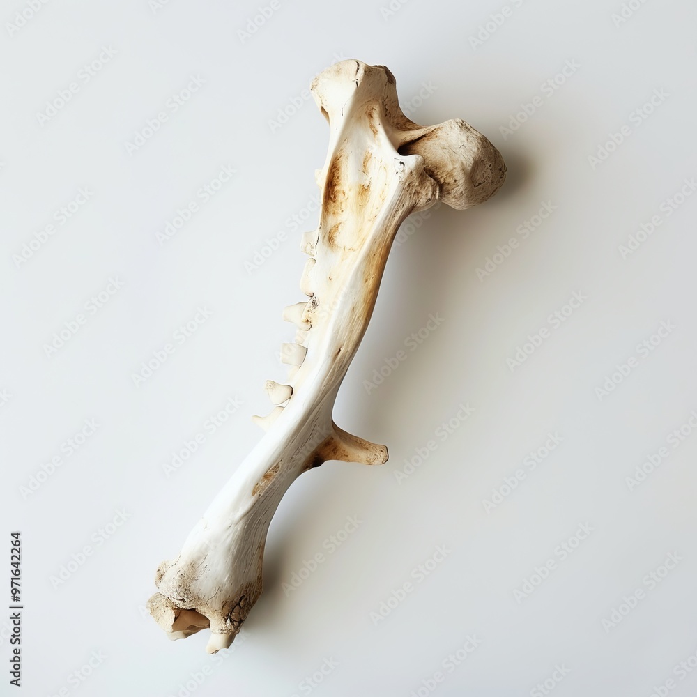 Fototapeta premium bone on white background.