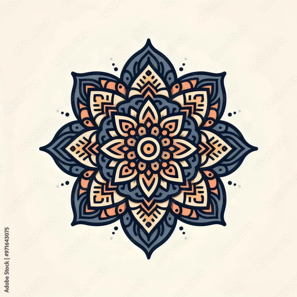 Mandala pattern, Indian element Mandala pattern, Indian element