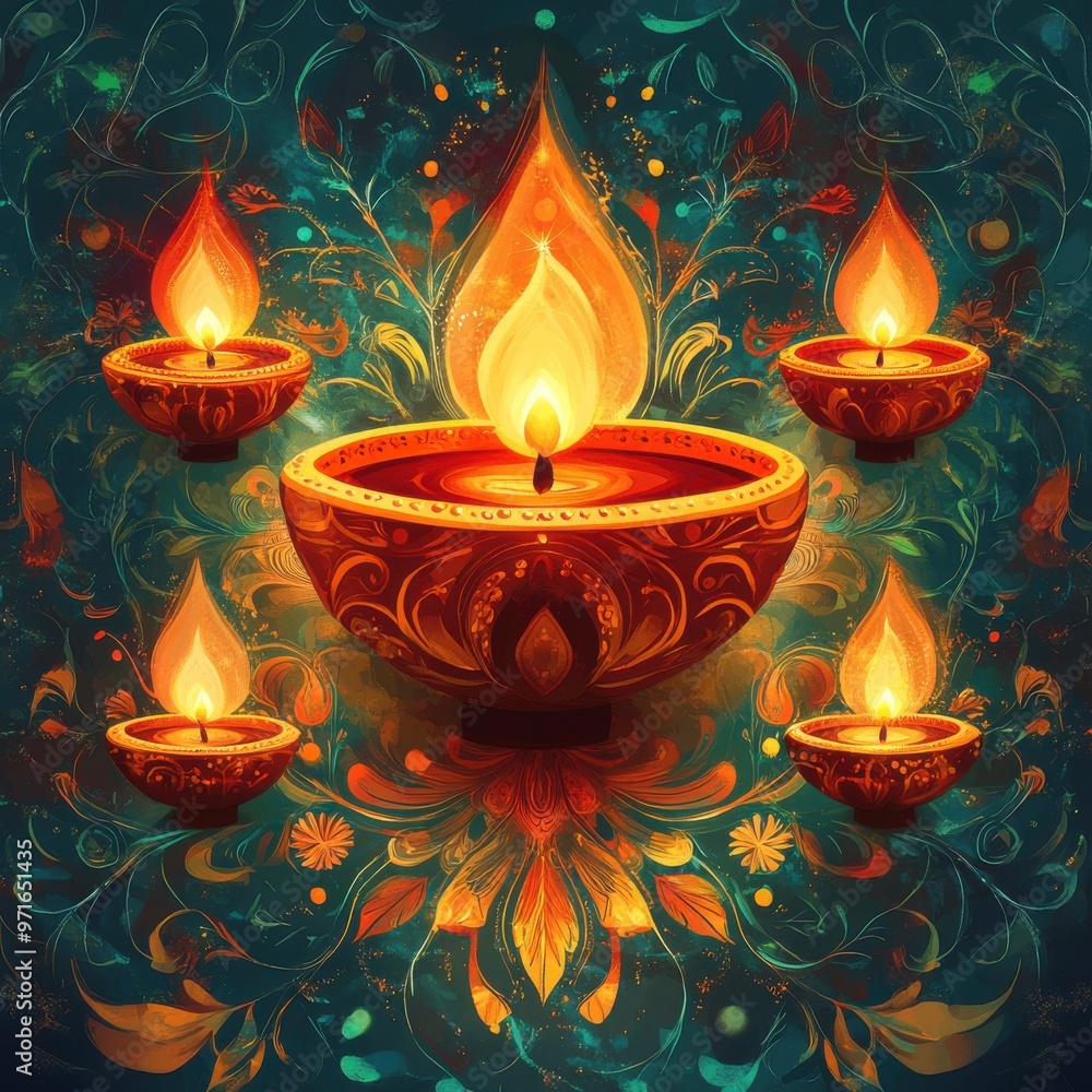 Diwali Creative Greeting Diwali Creative Greeting