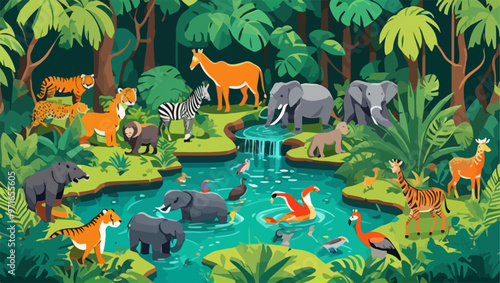 Wildlife Adventures in the Tropical Rainforest