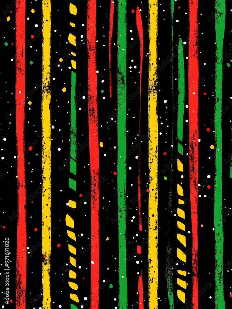 Quilt Featuring African American Flag Colors And A Symbol Of Unity To Quilt featuring african american flag colors and a symbol of unity to