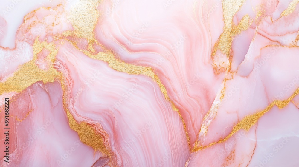Pink and gold marble texture, soft and elegant marble generative ai Pink and gold marble texture, soft and elegant marble generative ai