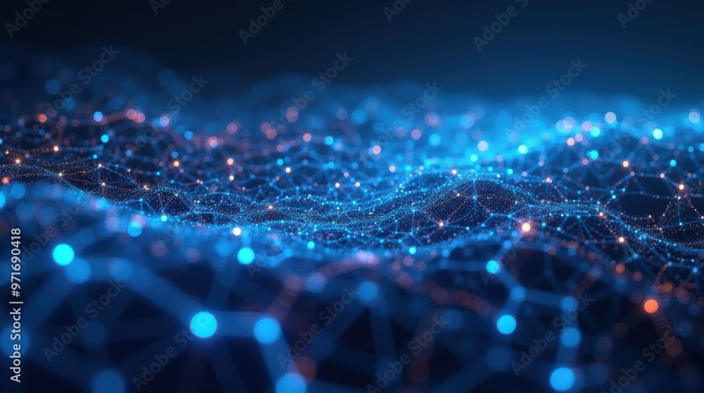 Geometric Digital Network with Translucent Nodes and Electric Light Pulses Geometric Digital Network with Translucent Nodes and Electric Light Pulses