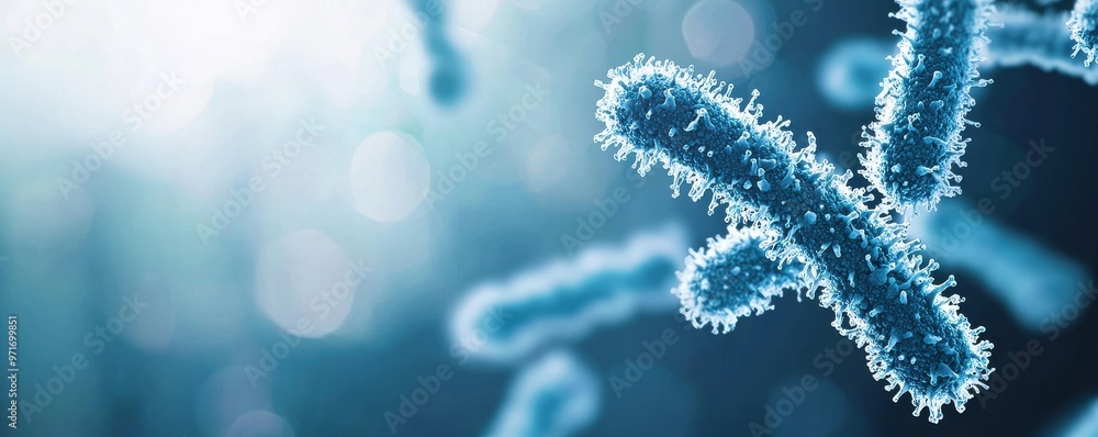 vibrant blue bacteria, showcasing intricate details and textures. Ideal for science and biology themes. vibrant blue bacteria, showcasing intricate details and textures. Ideal for science and biology themes.