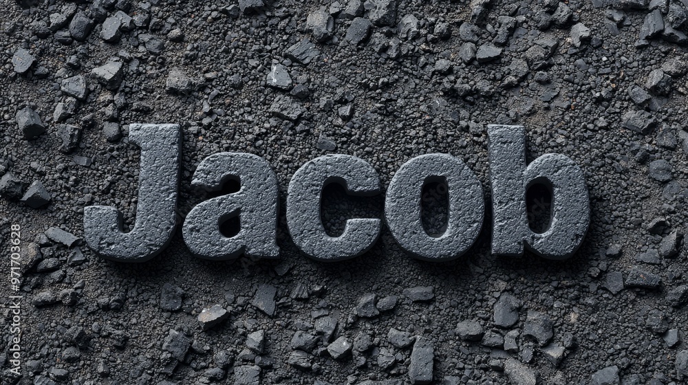 Asphalt personalized name postcard perfect for decor. Asphalt personalized name postcard perfect for decor.