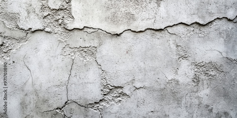 Obraz premium Cracked Concrete Wall Texture Background