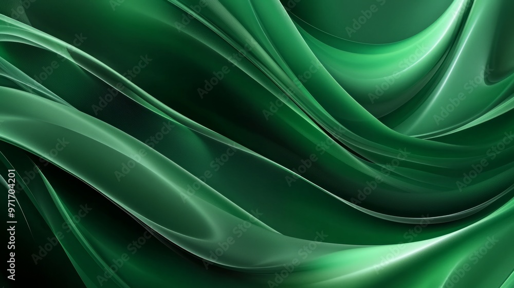 abstract green gradient background generative ai abstract green gradient background generative ai