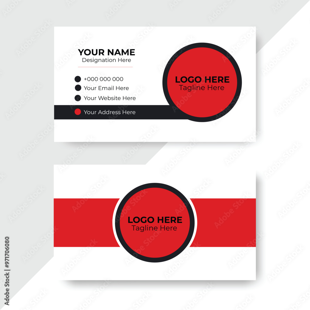 Double-sided creative business card,Modern Creative And Clean Business Card Design Template. Double-sided creative business card,Modern Creative And Clean Business Card Design Template.
