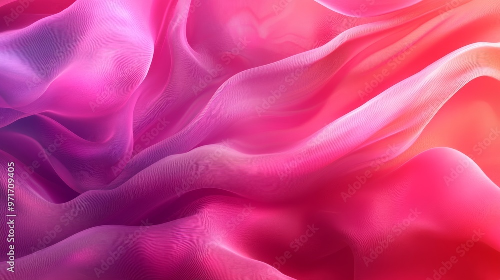 Obraz premium abstract magenta gradient background, generative ai