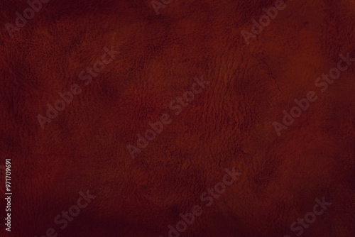 Beautiful red background with leather texture photo