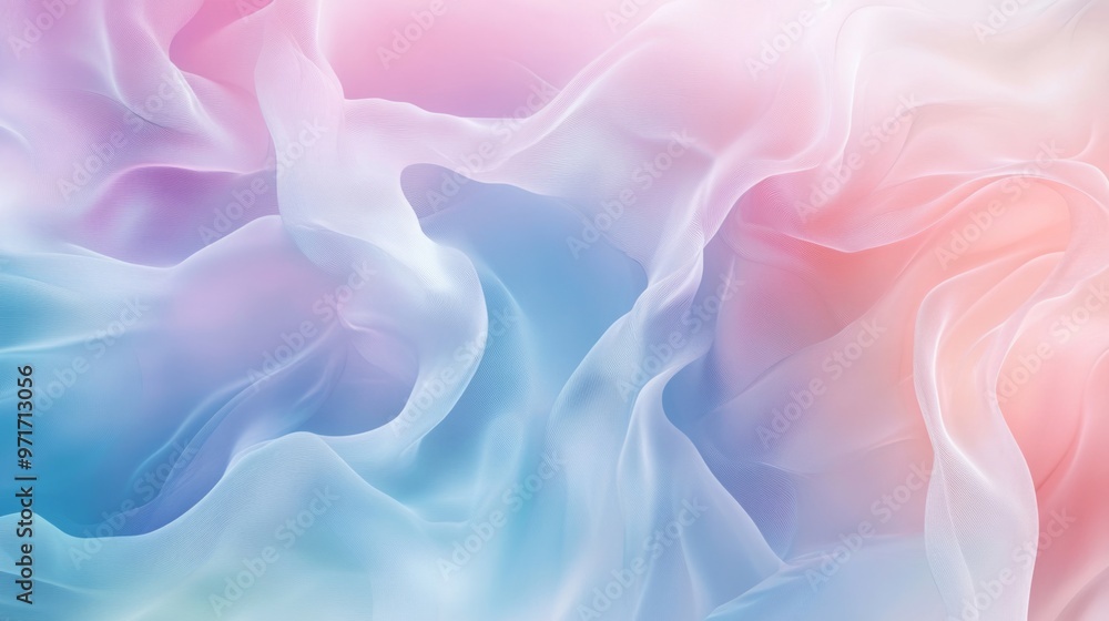 Fototapeta premium abstract pastel colors gradient background generative ai