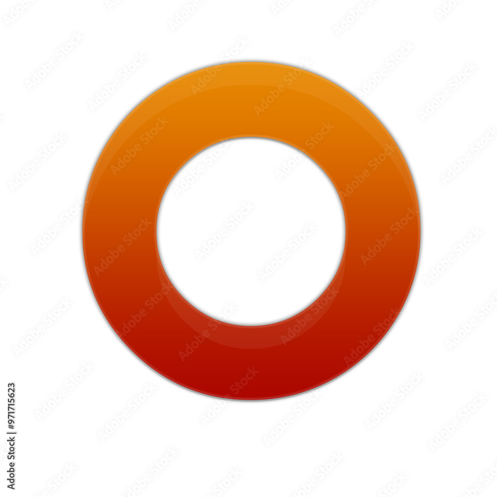 Red and Orange Gradient Capital Letter Red and Orange Gradient Capital Letter