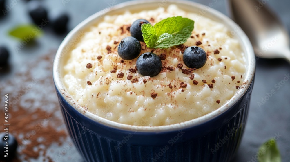 The national cuisine of Great Britain: rice pudding. The national cuisine of Great Britain: rice pudding.