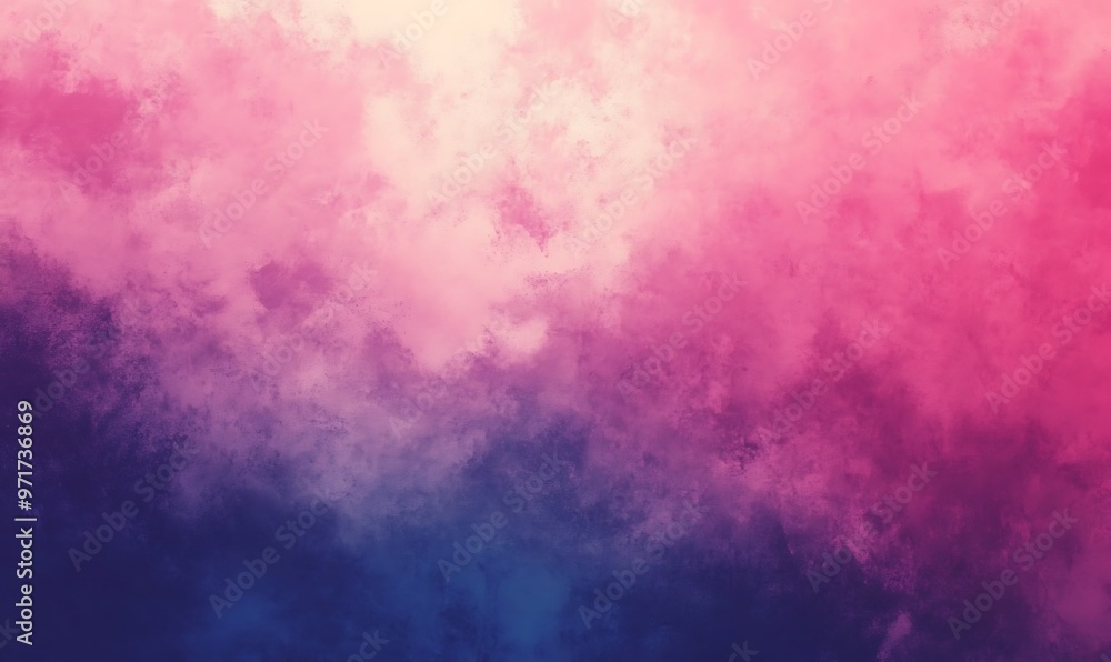 Fototapeta premium Abstract Pink and Blue Watercolor Background