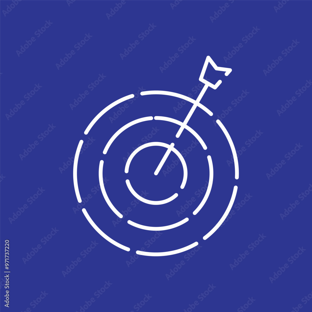 target with arrow, digital marketing, SEO icon target with arrow, digital marketing, SEO icon