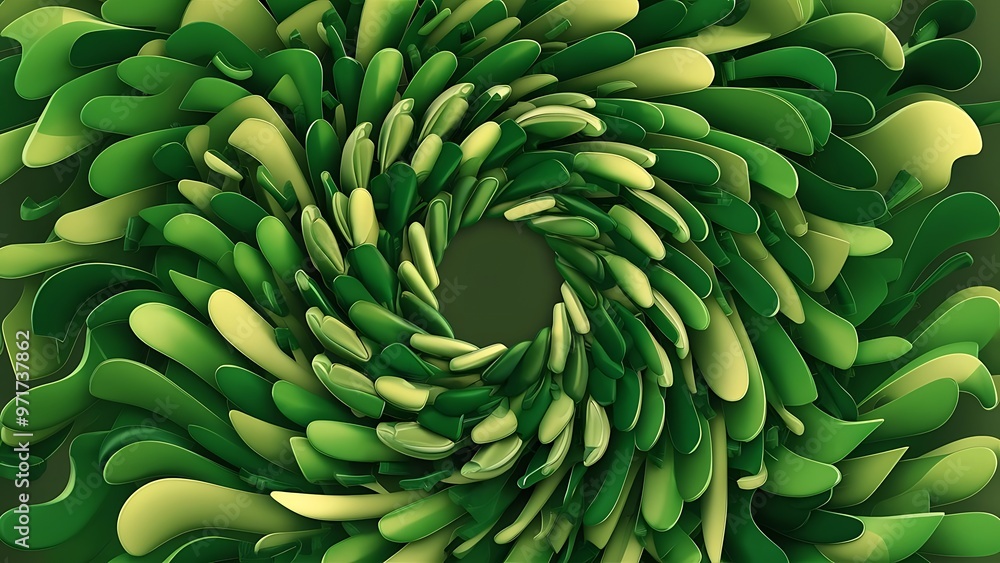 Bbstract green wind background. Space for text isolated on solid color Bbstract green wind background. Space for text isolated on solid color